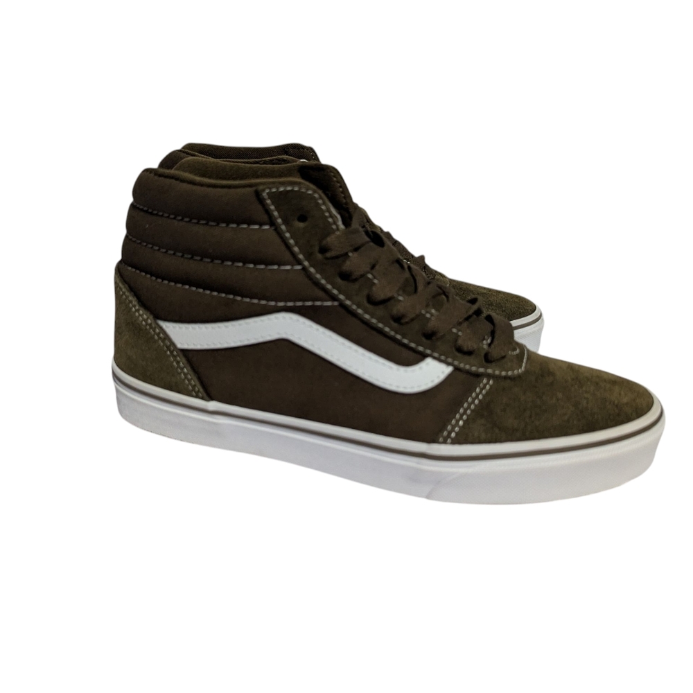 New' VANS Men's Green olive color hightop Vans Size 8